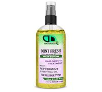 DD Teck Mint Fresh Peppermint Hair Serum - Nourishing Essential Oil Treatment for Scalp and Strands, Helps Condition Dry Hair, Improve Manageability, Smooth Frizz and Maintain Healthy- 100ml Spray
