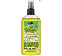 DD Teck Mosquito Repellent, Insect Repellent, Fly & Tick Repellent Body Oil with Citronella & Peppermint Essential Oils for All Body Types DEET-Free. Safe for Women & Kids. Travel Size (100ml Spray)