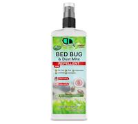 DD Teck Natural Bed Bug & Dust Mite Repellent for Bed Bugs, Dust Mites, Lice, Nymphs, Eggs & Resistant Bugs, Long-Lasting Protection Mattresses, Carpets, Beds, Furniture & Home (50ml Spray)