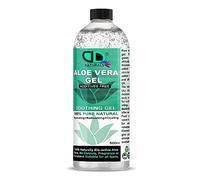 DD Teck Organic Aloe Vera Gel 100% Pure Natural, Soothing & Hydrating, Rich in vitamins, bug bites and minor burns, Ideal for all skin types, Cruelty-free & Vegan | 500ml