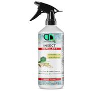 DD Teck Outdoor Protection Insect Repellent Citronella- 100% Organic Lemongrass Formula, Non-Toxic,Anti-Inflammatory, Ready to Use, Long-Lasting Mosquito & Fly Shield, Safe for Family (500ml Spray)