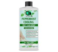 DD Teck Peppermint Cooling Foot/Hand - Revitalize and Refresh with a Refreshing Peppermint Formula, Soothes Tired Feet, Cooling Sensation, Reduces Odor, Boosts Circulation (100ml)