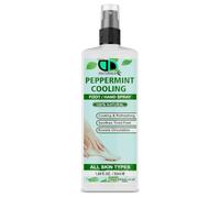 DD Teck Peppermint Cooling Foot/Hand Spray - Revitalize and Refresh with a Refreshing Peppermint Formula, Soothes Tired Feet, Cooling Sensation, Reduces Odor, Boosts Circulation (50ml Spray)