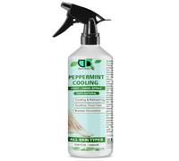 DD Teck Peppermint Cooling Foot/Hand Spray - Revitalize and Refresh with a Refreshing Peppermint Formula, Soothes Tired Feet, Cooling Sensation, Reduces Odor, Boosts Circulation (1000ml Spray)