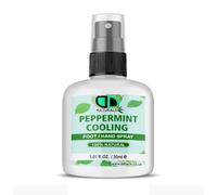 DD Teck Peppermint Cooling Foot/Hand Spray - Revitalize and Refresh with a Refreshing Peppermint Formula, Soothes Tired Feet, Cooling Sensation, Reduces Odor, Boosts Circulation (30ml Spray)