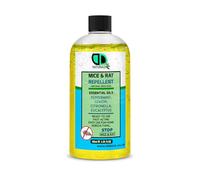 DD Teck Rat & Mouse Repellent- Essential Oil Based Rodent Deterrent with Peppermint, Lemon, Eucalyptus & Citronella, Family Safe, Made for Home & Vehicle Use (30ml Cap)