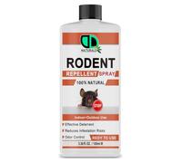 DD Teck Rodent Repellent for Homes Natural Ready to Use Rat and Mouse Deterrent Helps Protect Garages Basements Attics Storage Areas Indoor Outdoor Application with Fresh Aroma Support (100ml Cap)