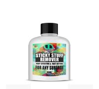 DD Teck Sticky Stuff Adhesive Remover - Fast Acting Glue, Label and Sticker Residue Remover for Glass, Plastic, Metal, Wood, Car Windows, Tape Residue and Sticky Surfaces (30ml Cap)