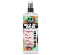 DD Teck Sticky Stuff Remover - Heavy Duty Adhesive, Glue and Sticker Residue Remover for Labels, Tape, Gum and Sticky Residue on Glass, Plastic, Metal, Wood and Car Windows (50ml Spray)