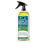 DD Teck Strength House Fly Insect Repellent | Natural Essential Oil Pest Control for Flying & Crawling Insects | Targets Flies, Ants, Spiders, Silverfish, Wasps & Mosquitoes | Non-Toxic (1000ml Spray)