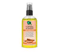 DD Teck Turmeric & Ginger Deep Massage Oil - Cinnamon | Anti-Inflammatory, Pain Relief, Joint & Muscle Support, Immune Boost, Mood Enhancer, Anti-Aging (30ml Spray)