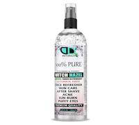 DD Teck Witch Hazel Toner - Distilled Alcohol Free Witch Hazel with Zinc Oxide, Gentle Antiseptic for Sensitive, Dry & Problem Skin, Vegan (250ml Spray)