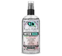 DD Teck Witch Hazel Toner- Distilled Witch Hazel with Zinc Oxide, Alcohol Free Antiseptic for Acne, Irritated & Dry Skin,Aromatherapy, Skincare and DIY Beauty, Vegan & Cruelty Free (100ml Spray)