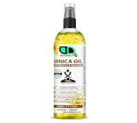 DD Teck100% Natural Arnica Massage Oil - Pain Relief for Muscles & Joints - Soothes Stiffness, Relieves Stress and Tension & Improves Circulation & Skin Health (250ml Spray)