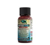 DD Witch Hazel with Alcohol, Hydrating & Cleansing Toner & Astringent for Men & for Women Oily Dry Combination Sensitive Skin (10ml Cap)