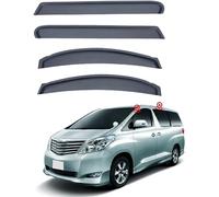 DdaiXQ 4pcs Car Wind Deflectors for Toyota Alphard MK2 AH20 2009-2014, Side Window Sun Visors Rain Shield Vent Deflectors Weathershields Vent Visors