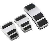 DdaiXQ Car Pedal Cover For Ford Fiesta MK8 ST Ecosport 2012-2023 Puma 2019-2023, Anti-Slip Foot Pedal Covers Replacement Car Pedals Accelerator Brake Foot Rest Pedal Extenders