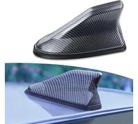 DdaiXQ Car Shark Fin Antenna Cover for VW Bora 2008-2015, Waterproof Radio Signal Antennas Cover Decorative Antenna Base Enhance The Signal,Carbon fibre colour/D