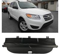 DdaiXQ Retractable Car Rear Trunk Parcel Shelf for Hyundai Santa Fe 2011 2012, Rear Boot Cargo Cover Curtain Shield Privacy Panel Roller Blind Shelves