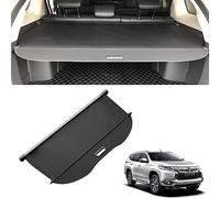 DdaiXQ Retractable Car Rear Trunk Parcel Shelf for Mitsubishi Pajero Sport 2016-2021, Rear Boot Cargo Cover Curtain Shield Privacy Panel Roller Blind Shelves