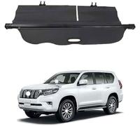 DdaiXQ Retractable Car Rear Trunk Parcel Shelf for Toyota Land Cruiser Prado J150 FJ150 2010-2018, Rear Boot Cargo Cover Curtain Shield Privacy Panel Roller Blind Shelves