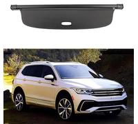 DdaiXQ Retractable Car Rear Trunk Parcel Shelf for VW Tiguan 2010-2024, Rear Boot Cargo Cover Curtain Shield Privacy Panel Roller Blind Shelves