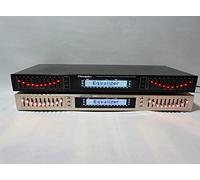 DDARKHORSE Dual 10-band graphic equalizer,hifi home EQ balanced mixer,stereo treble Alto bass regulation Stereo Equalizer(Built-in Bluetooth),Black