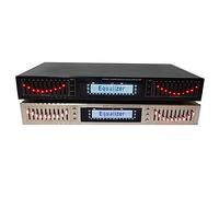 DDARKHORSE EQ665 HiFi Home Equalizer 10 Bands Stereo with Built-in Bluetooth - Treble Alto Bass Regulation, Black