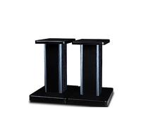 Ddasam 30cm Speaker Stands - 1 Pair, Wooden Universal Floor Stands for Surround Sound TV Hi-Fi and Home Cinema Enhancing Listening Experience