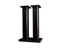 Ddasam 90cm Speaker Stands - 1 Pair, Wooden Universal Floor Stands for Surround Sound TV Hi-Fi and Home Cinema, Enhancing Listening Experience