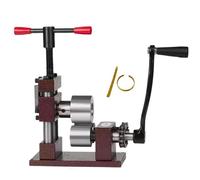 Ddasam Metal Ring Bender Ring Spoon Bending Bender Shaping Blanks Machine Tool for Spoon Rings,Metal Bender,Hand Crank Bending Machine for Ring Bracelet, Manual Rolling Mill Machine Jewelry Tools