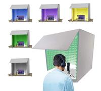 Ddasam Soundproof booth Desktop Soundproof Cover Foldable, Decreasing Noise, Portable Recording Booth, Vocal Sound Absorbing Shield,for Studio Desk,recording Booth,microphone