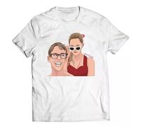 ddAWESDXZ The Sandlot T-Shirt - Cool Funny Gift for Him Her Comedy Baseball Movie Squints White L