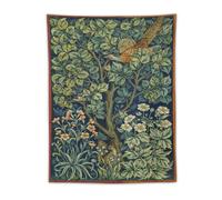 DDCBNS William Morris Vintage Plant Tapestry Wall Hanging,Medieval Vintage Flowers Pattern Modern Wall Art Décor,Retro Floral Garden Home Décor for Bedroom Living Room Dorm W30 x 40H Inch