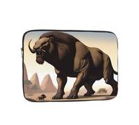 DDCXZPP Ancient Behemoth Printed Portable Laptop Sleeve Case - Shockproof Portable Laptop Sleeve Bag 13 inch for Men and Women Business Travel, Office Daily Use