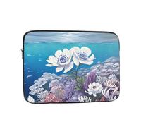 DDCXZPP Anemone in The Holy Printed Portable Laptop Sleeve Case - Shockproof Portable Laptop Sleeve Bag 15 inch for Men and Women Business Travel, Office Daily Use