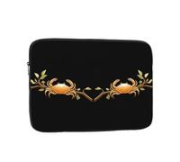 DDCXZPP Big Crab Holding onto a Branch Printed Portable Laptop Sleeve Case - Shockproof Portable Laptop Sleeve Bag 13 inch for Men and Women Business Travel, Office Daily Use