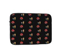 DDCXZPP Big Spider Chasing Little Girl Printed Portable Laptop Sleeve Case - Shockproof Portable Laptop Sleeve Bag 10 inch for Men and Women Business Travel, Office Daily Use