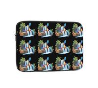 DDCXZPP Birds Dancing Beside The Waterfall Printed Portable Laptop Sleeve Case - Shockproof Portable Laptop Sleeve Bag 13 inch for Men and Women Business Travel, Office Daily Use