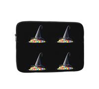 DDCXZPP Candy Under The Witch hat Printed Portable Laptop Sleeve Case - Shockproof Portable Laptop Sleeve Bag 12 inch for Men and Women Business Travel, Office Daily Use