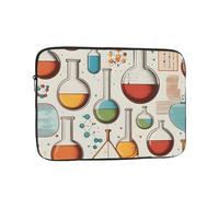 DDCXZPP Chemistry Print Printed Portable Laptop Sleeve Case - Shockproof Portable Laptop Sleeve Bag 13 inch for Men and Women Business Travel, Office Daily Use