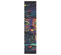 DDDIYEU Little Tigers Universe Dark Skateboard Grip Tape Sheets Creative Longboard Waterproof Griptapes for Youth Boys Girls Kids Men No Bubble Free Easy to Apply(1Pcs)