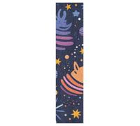 DDDIYEU Purple Planets Colorful Cosmic Skateboard Grip Tape Sheets Creative Longboard Waterproof Griptapes for Youth Boys Girls Kids Men No Bubble Free Easy to Apply(1Pcs)