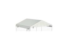 Ddeman Outdoor Dog Kennel Cover 4'W x 4.2'L Made of 600D Waterproof and UV Resistant Oxford Cloth- Beige Replacement Kennel Cover（Sold only Kennel Cover Without Frame）