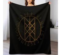 DDGAAGG Viking Myth Throw Blanket, Super Soft Warm Blankets for Couch, Sofa, Chair, Bed - Extra Cozy, Machine Washable, （130×180cm）