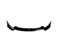 DDGHAE Car Front Bumper Compatible For Tesla Model 3 2016-2023 Lip Splitter Spoiler Diffuser Trim Auto Accessories Modification Exterior Tuning(Glossy Black)