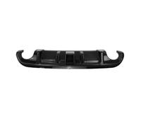 DDGHAE Car Rear Bumper Diffuser Spoiler with Light Compatible for Infiniti Q50 2014 2015 2016 2017 Carbon Fiber look automotive bumpers ABS(Carbon Fiber look)