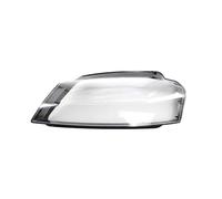 DDGHAE Headlight Lens Left Right Car Front Headlamp Clear Glass Lampshade Cover Compatible for Audi A3 8P S-line S3 RS3 Facelift 2008-2012 Replacement(L)