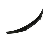DDGHAE Rear Spoiler Compatible for Audi A3/S3/RS3 8Y Sedan 2021-2023 Aerodynamic Downforce Upgrade High-Speed Stability Enhancement Carbon Fiber Look(Glossy black)