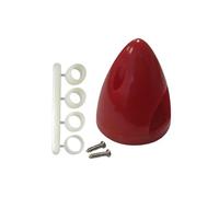 ddHaKX 1pc Round RC Airplane Propeller 1.5-4 Inch Spinner 2 Blades Red Compatible RC Replacement Accessories(95mm 3.75)